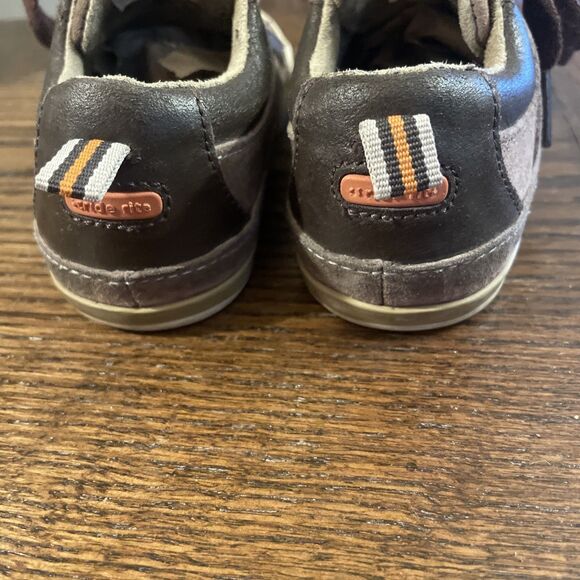 Stride Rite “Preston” Shoes In Brown - Leather/Suede - Size 8M Toddler - Picture 4 of 6